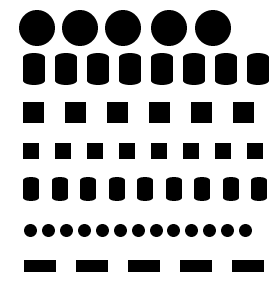 hole punch patterns